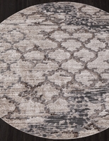 Ковер Armina 03806 grey/brown круг