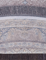 Ковер Иранский Farsi 1200 G252 light grey овал