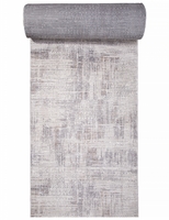 Ковровая дорожка Alanya 22403A white/ grey shr