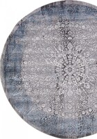 Ковер Armina 03878 blue/blue круг