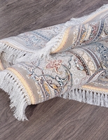 Ковер Иранский Farsi 1500 G144 light grey круг